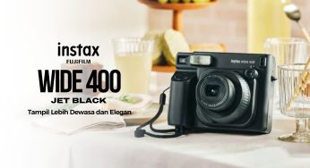 Instax WIDE 400 Kini Tersedia Warna Jet Black